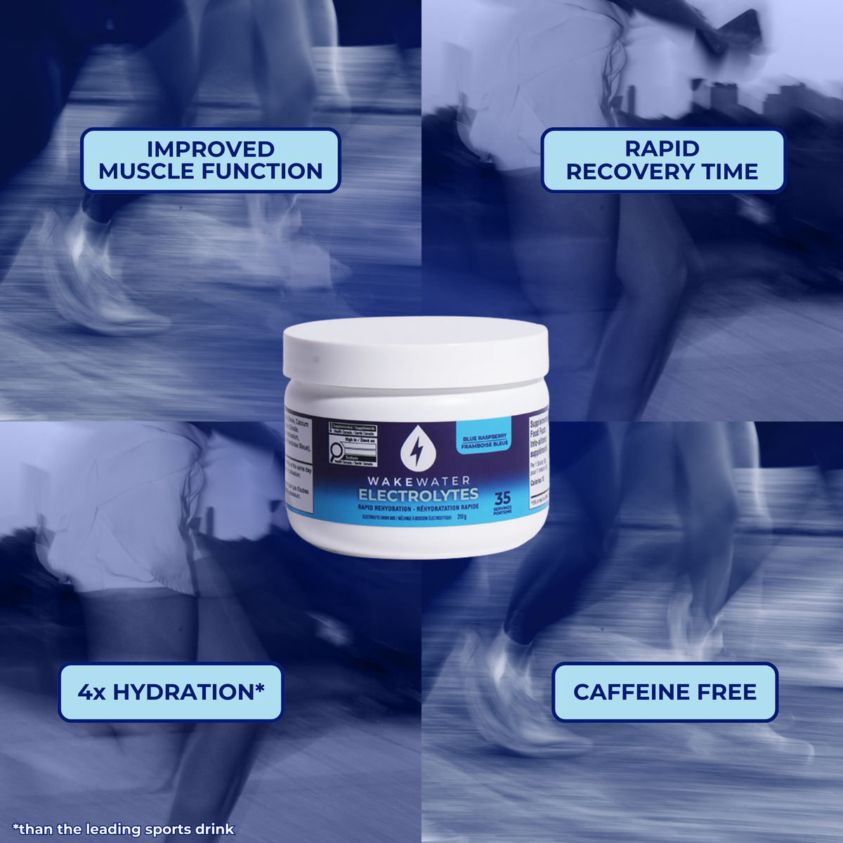 Blue Raspberry Electrolytes Tub