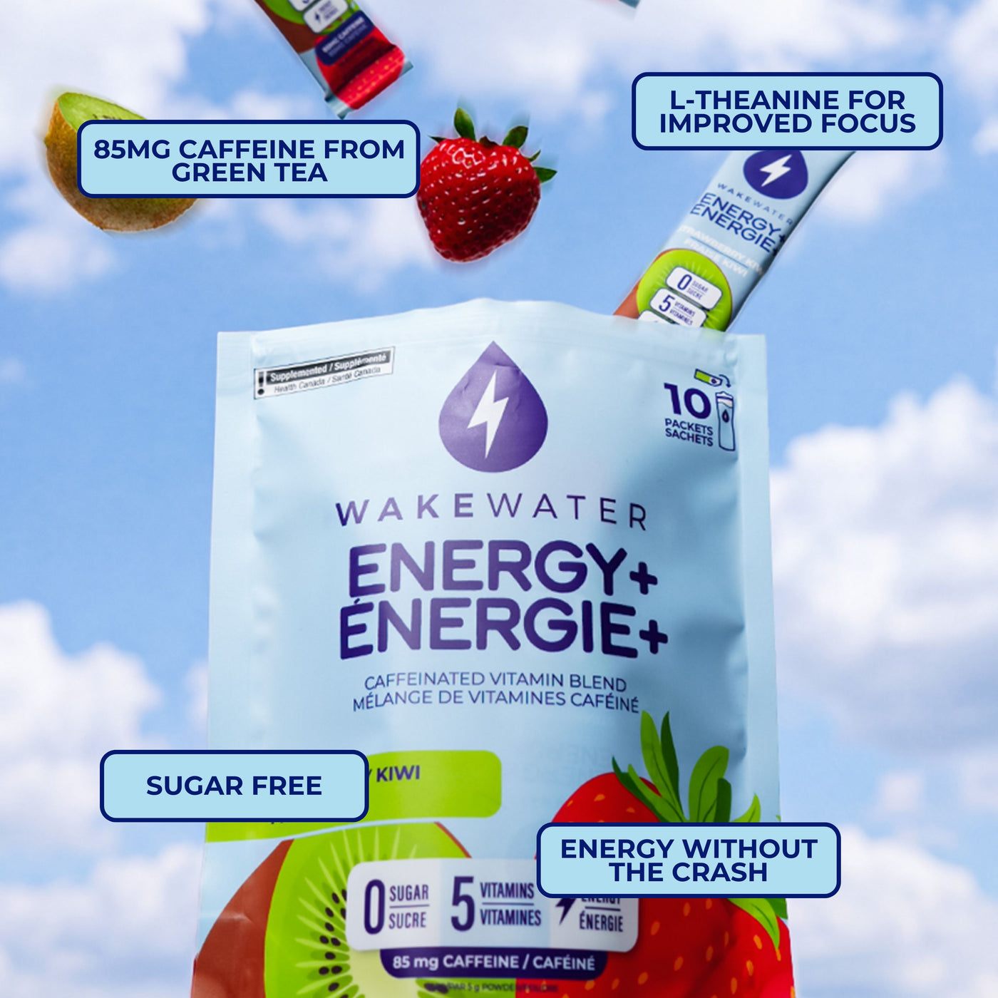 Strawberry Kiwi Energy+